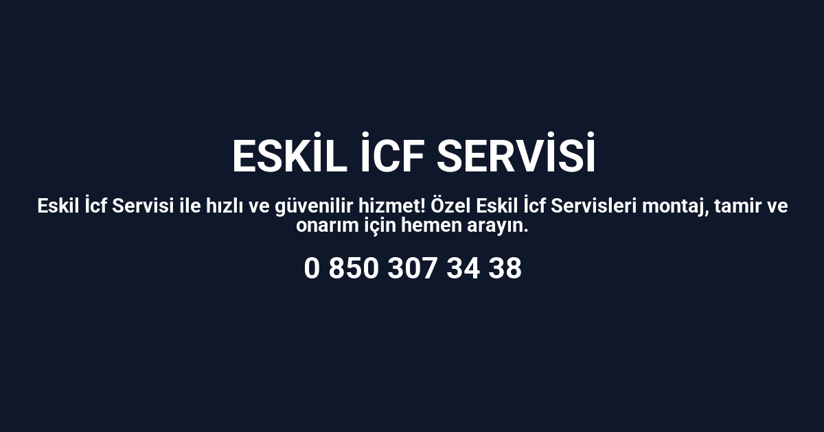 Eskil İcf Servisi